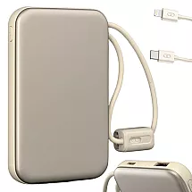 Портативный аккумулятор с быстрой зарядкой 10000 мач, quick charge 3.0, usb-c, lightning, 22,5 вт