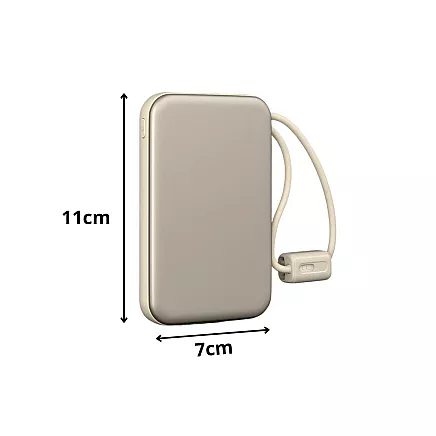 Портативный аккумулятор с быстрой зарядкой 10000 мач, quick charge 3.0, usb-c, lightning, 22,5 вт