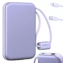 Портативный аккумулятор с быстрой зарядкой 10000 мач, quick charge 3.0, usb-c, lightning, 22,5 вт