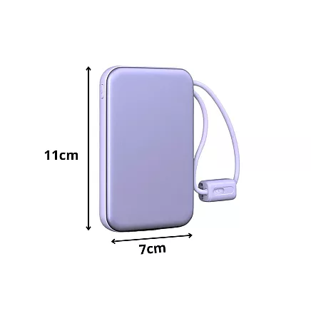 Портативный аккумулятор с быстрой зарядкой 10000 мач, quick charge 3.0, usb-c, lightning, 22,5 вт