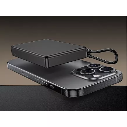 Портативный аккумулятор с быстрой зарядкой, 10000 мач, 20 вт, usb-c, lightning, беспроводная зарядка, qc