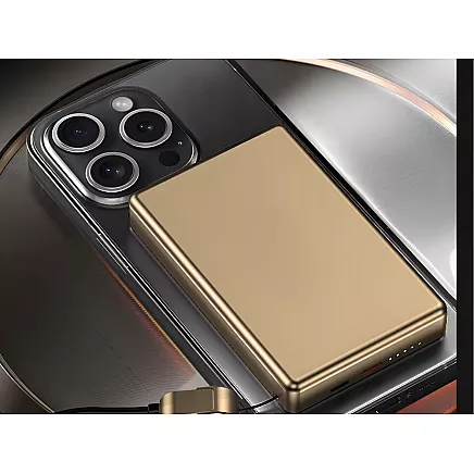 Портативный аккумулятор с быстрой зарядкой, 10000 мач, 20 вт, usb-c, lightning, беспроводная зарядка, qc