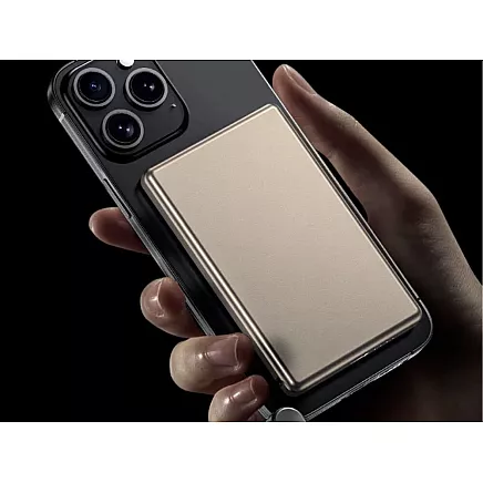 Портативный аккумулятор с быстрой зарядкой, 5000 мач, 20 вт, usb-c, usb-a, qc 3.0, беспроводная зарядка