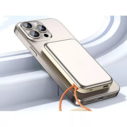 Портативный аккумулятор с быстрой зарядкой, 10000 мач, usb, lightning, беспроводная зарядка, мощный, qc