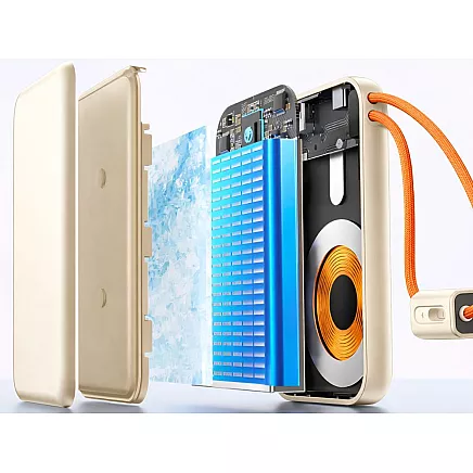 Портативный аккумулятор с быстрой зарядкой, 10000 мач, usb, lightning, беспроводная зарядка, мощный, qc