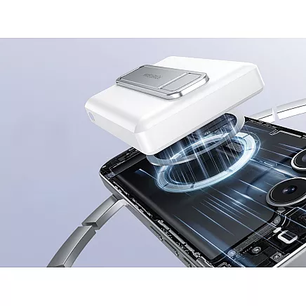 Портативный аккумулятор с быстрой беспроводной зарядкой, 10000 мач, usb-c, lightning, 20 вт