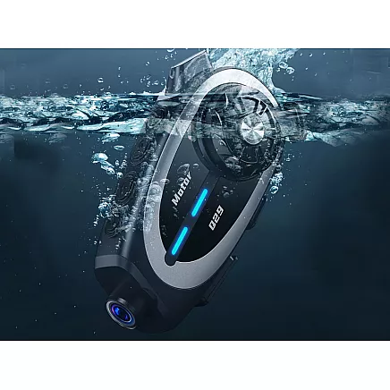 Q29 bluetooth motorcycle intercom for motorcyclists with conference call and camera