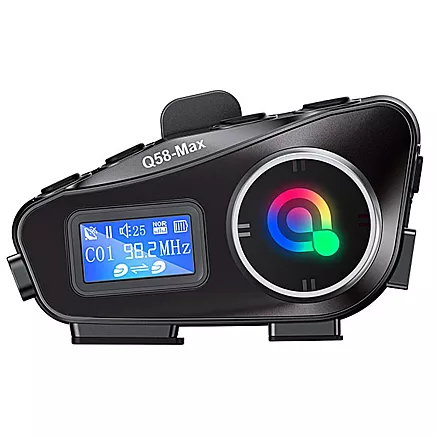 Motociklu interkoms bluetooth q58max motociklistiem – radiosakari