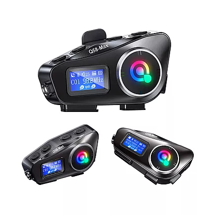 Motociklu interkoms bluetooth q58max motociklistiem – radiosakari
