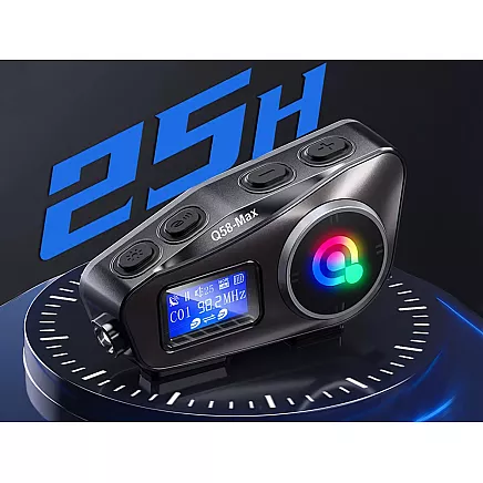 Motociklu interkoms bluetooth q58max motociklistiem – radiosakari