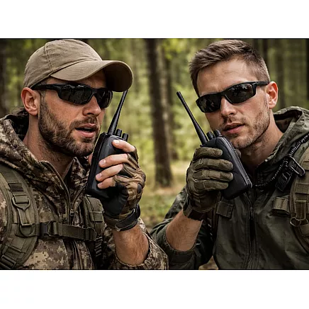 Комплект из 2 радиостанций baofeng bf-888s с большим радиусом действия до 8 км и аккумулятором 1500 мач