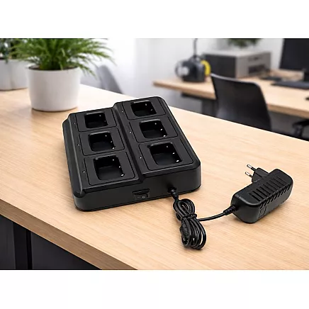 6-местное зарядное устройство для раций baofeng bf-888s, док-станция