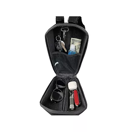 Велосипедная сумка на руль или ручку самоката, водонепроницаемая, с укреплением