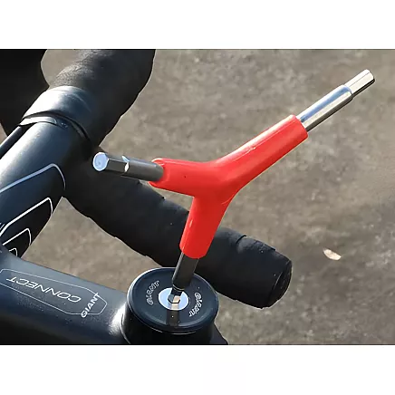 Шестигранный ключ «звездочка» 4/5/6 мм для велосипеда, тройной ключ для велосипедных болтов