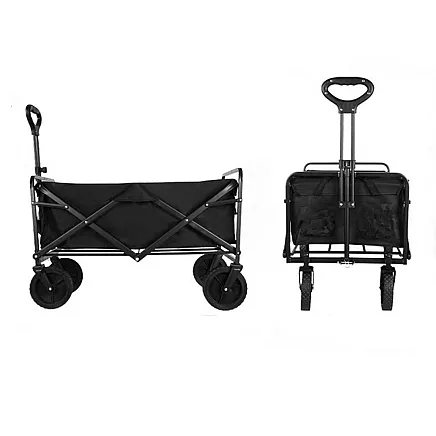 Складная большая тележка для туризма, транспортировки, сада, кемпинга и пляжа
