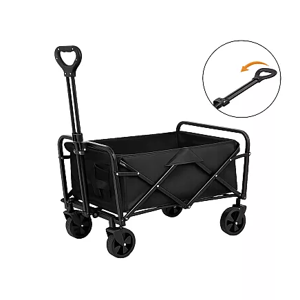 Складная большая тележка для туризма, транспортировки, сада, кемпинга и пляжа