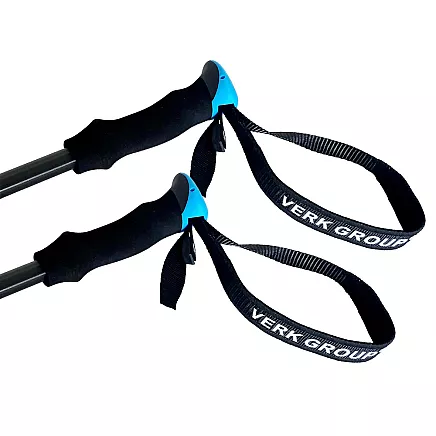 ТРЕККИНГОВЫЕ ПАЛКИ ДЛЯ СЕВЕРНОЙ ХОДЬБЫ VERK GROUP НАКОНЕЧНИКИ ЧЕХОЛ