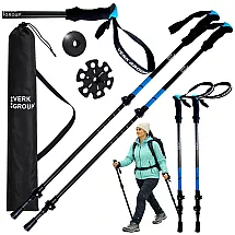 ТРЕККИНГОВЫЕ ПАЛКИ ДЛЯ СЕВЕРНОЙ ХОДЬБЫ VERK GROUP НАКОНЕЧНИКИ ЧЕХОЛ