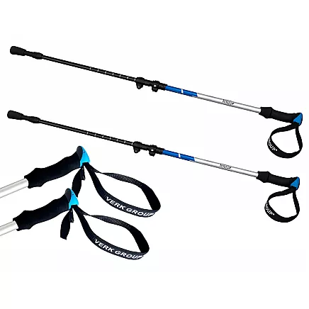 ТРЕККИНГОВЫЕ ПАЛКИ ДЛЯ СЕВЕРНОЙ ХОДЬБЫ VERK GROUP НАКОНЕЧНИКИ ЧЕХОЛ