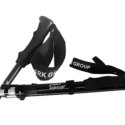 ТРЕККИНГОВЫЕ ПАЛКИ ДЛЯ СКАНДИНАВСКОЙ ХОДЬБЫ VERK GROUP В КОМПЛЕКТЕ С ЧЕХЛОМ