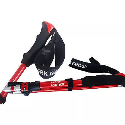 ТРЕККИНГОВЫЕ ПАЛКИ ДЛЯ СКАНДИНАВСКОЙ ХОДЬБЫ VERK GROUP В КОМПЛЕКТЕ С ЧЕХЛОМ