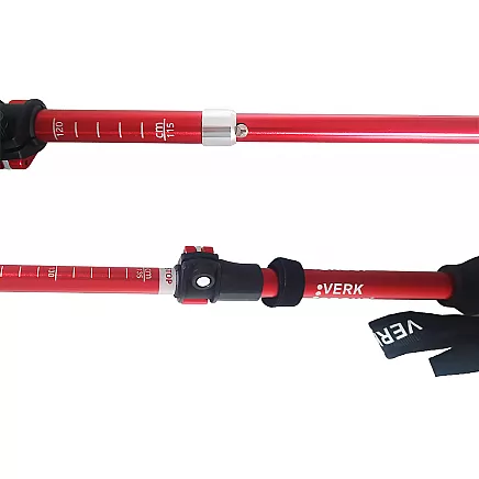 ТРЕККИНГОВЫЕ ПАЛКИ ДЛЯ СКАНДИНАВСКОЙ ХОДЬБЫ VERK GROUP В КОМПЛЕКТЕ С ЧЕХЛОМ