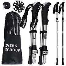 ТРЕККИНГОВЫЕ ПАЛКИ ДЛЯ СКАНДИНАВСКОЙ ХОДЬБЫ VERK GROUP В КОМПЛЕКТЕ С ЧЕХЛОМ