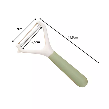 Vegetable and Fruit Peeler – Double-Blade Ergonomic Peeler and Scraper