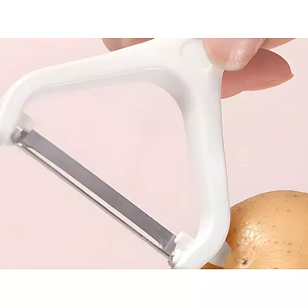 Vegetable and Fruit Peeler – Double-Blade Ergonomic Peeler and Scraper