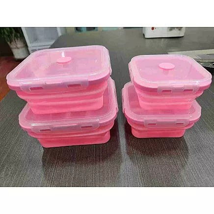 COLLAPSIBLE CONTAINERS PINK (45)
