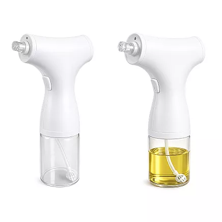 ELECTRIC OIL, OLIVE OIL AND VINEGAR SPRAYER – 200ml GLASS SPRAY BOTTLE