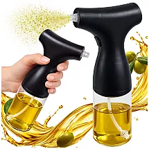 ELECTRIC OIL, OLIVE OIL AND VINEGAR SPRAYER – 200ml GLASS SPRAY BOTTLE