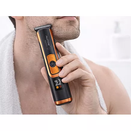 Bārdas trimmeris, matu griešanas mašīna, USB, uzgaļu komplekts