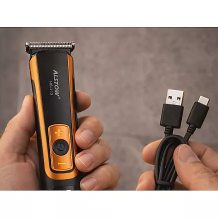 Bārdas trimmeris, matu griešanas mašīna, USB, uzgaļu komplekts