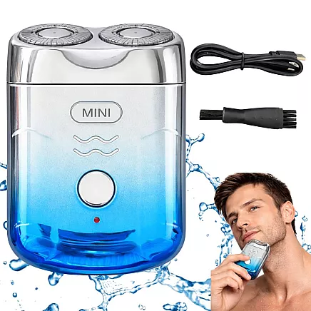 MINI USB skūšanās trimmeris – kabatas skūšanās mašīna bārdai un sejai vīriešiem