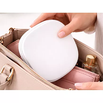 КОСМЕТИЧЕСКОЕ ЗЕРКАЛО ДЛЯ МАКИЯЖА С LED-ПОДСВЕТКОЙ, СКЛАДНОЕ, С 3 ЦВЕТАМИ