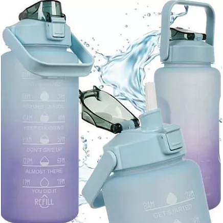 WATER BOTTLE 2L BLUE PURPLE (50)