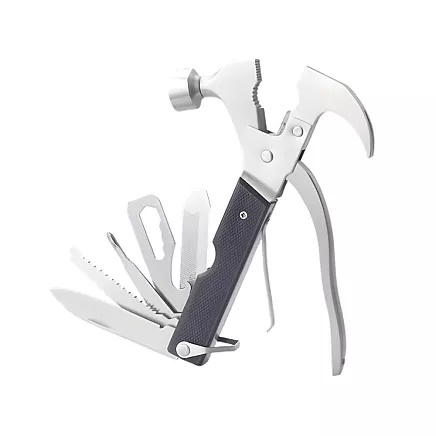 МНОГОФУНКЦИОНАЛЬНЫЙ МОЛОТОК 18-в-1 MULTITOOL — ИНСТРУМЕНТ ДЛЯ ВЫЖИВАНИЯ: МОЛОТОК, ПИЛА, КЛЕЩИ