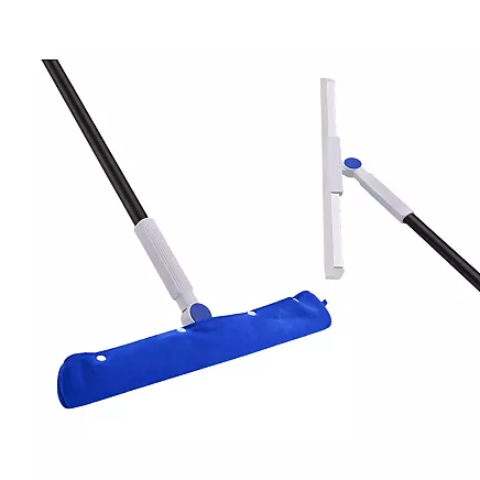 Adjustable 180° squeegee for floors, windows and shower screens – with cover