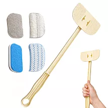 Мыльница с ручкой, 4 накладки на липучку, многофункциональная для ванной комнаты