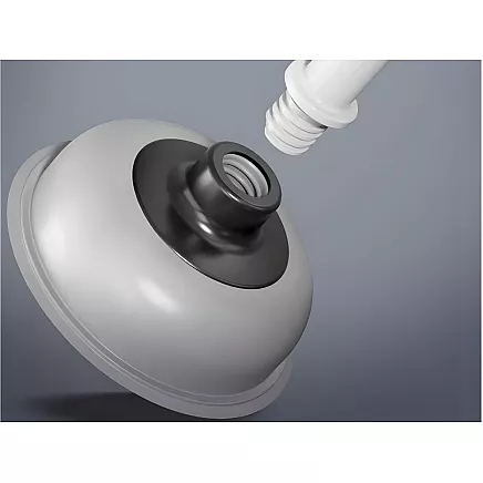 Toilet, bathroom sink and kitchen sink plunger – strong rubber unblocker with suction cup