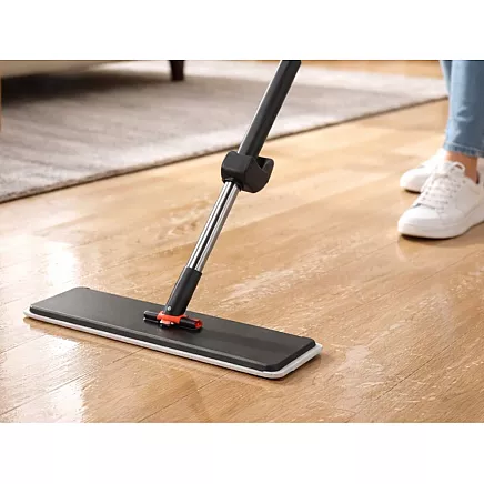 Плоская тряпка с микрофиброй, телескопическим отжимным механизмом, поворотная, впитывающая, для полов