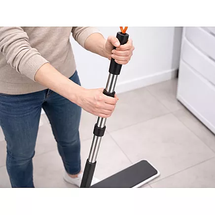 Плоская тряпка с микрофиброй, телескопическим отжимным механизмом, поворотная, впитывающая, для полов