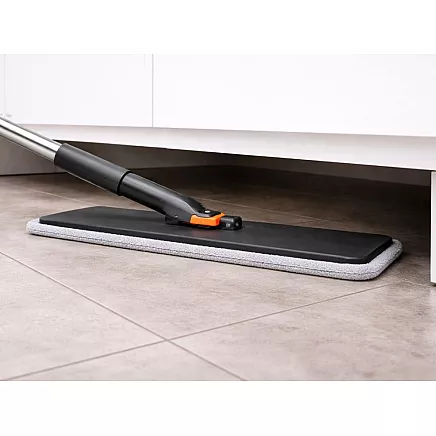 Плоская тряпка с микрофиброй, телескопическим отжимным механизмом, поворотная, впитывающая, для полов