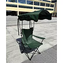 GREEN CHAIR WITH CANOPY (6)