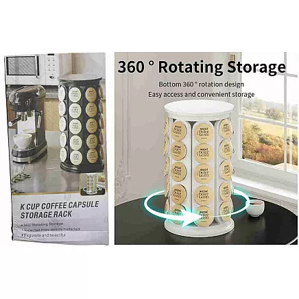 ROTATING CAPSULE HOLDER BLACK (24)