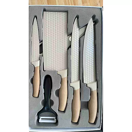 WHITE KITCHEN KNIVES (30)