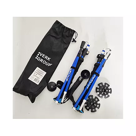 NORDIC WALKING POLES SET OF 1 BLUE (30)