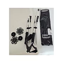 NORDIC WALKING NŪJAS KOMPLEKTS 3 SUDRABA (30)