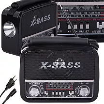 Pārnēsājams virtuves radio ar strāvas padevi no tīkla vai baterijām, FM/AM/SW, USB, AUX, TF, MP3, retro stils